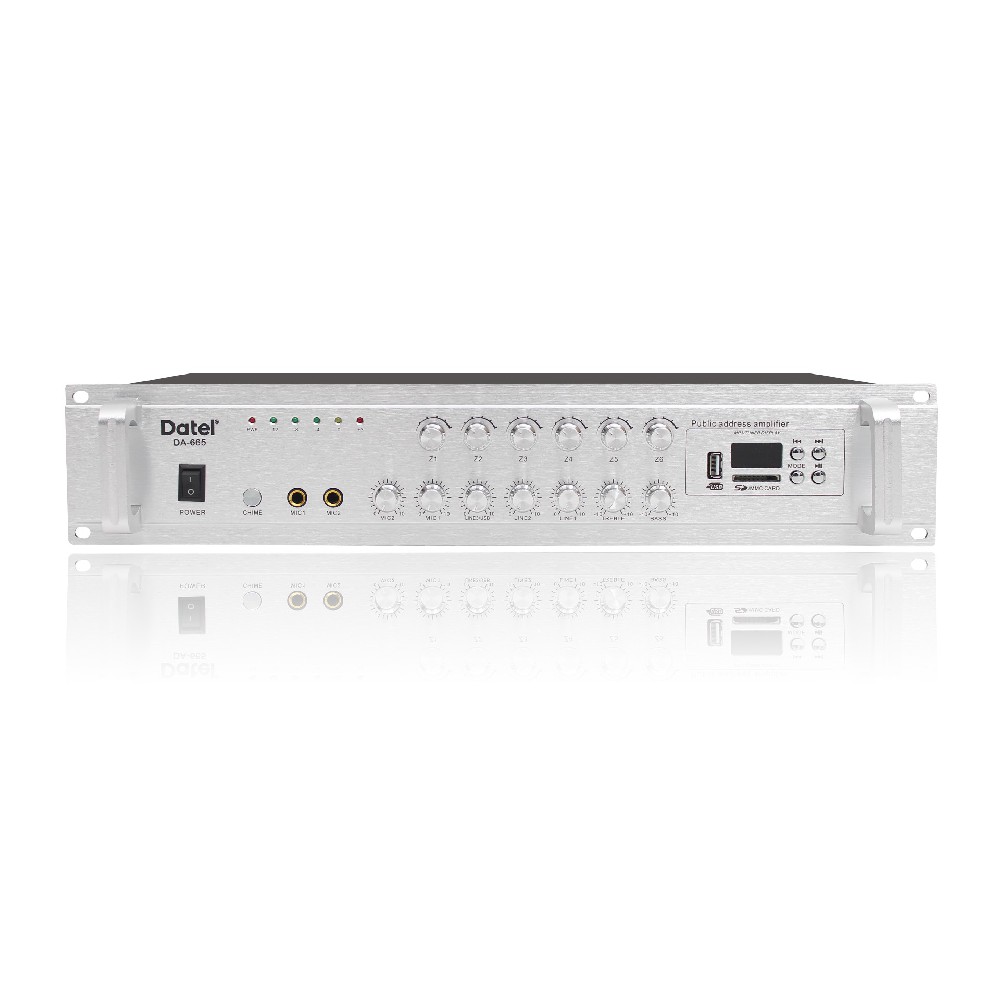 六分区合并级广播功放 DA-650 DA-665系列